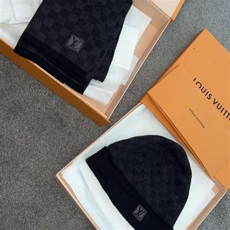 cheap louis vuitton hat and scarf set|louis vuitton wool cashmere scarf.